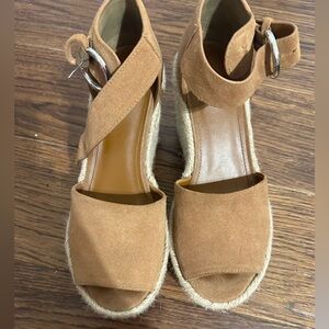 ALIDA ESPADRILLE WEDGE SANDAL - Marc Fisher